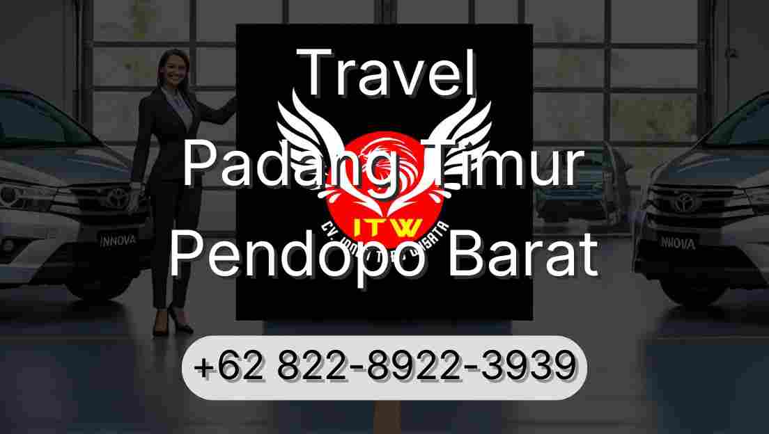 Travel Padang Timur Pendopo Barat