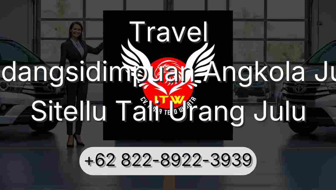 Travel Padangsidimpuan Angkola Julu Sitellu Tali Urang Julu
