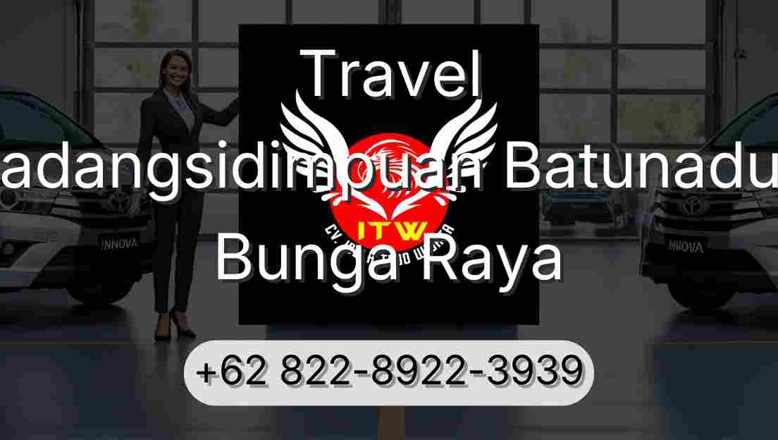 Travel Padangsidimpuan Batunadua Bunga Raya