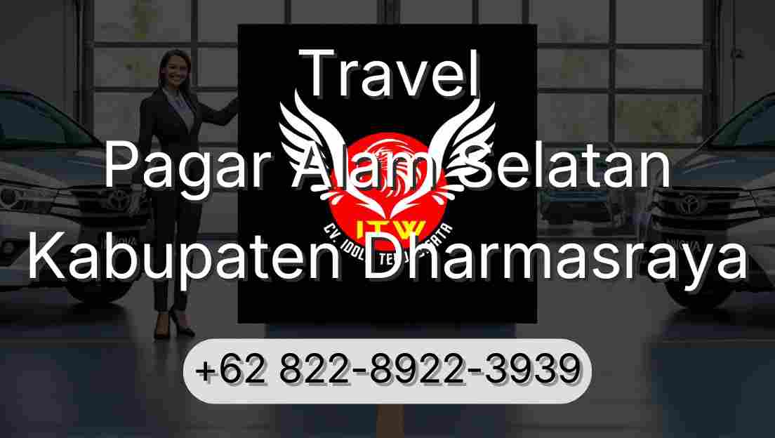 Travel Pagar Alam Selatan Kabupaten Dharmasraya
