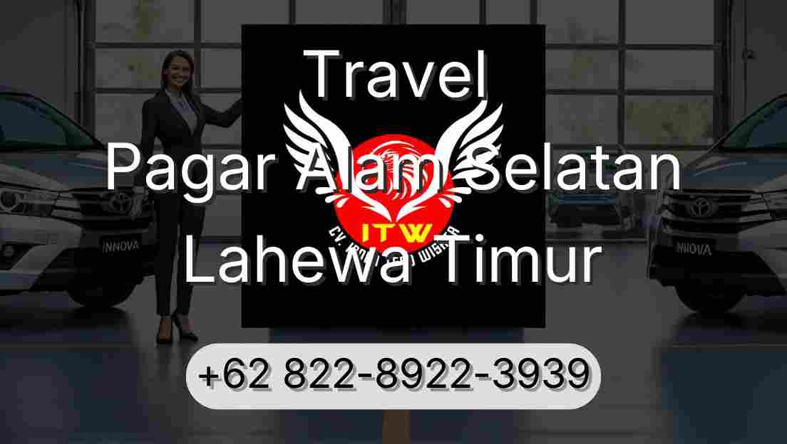 Travel Pagar Alam Selatan Lahewa Timur