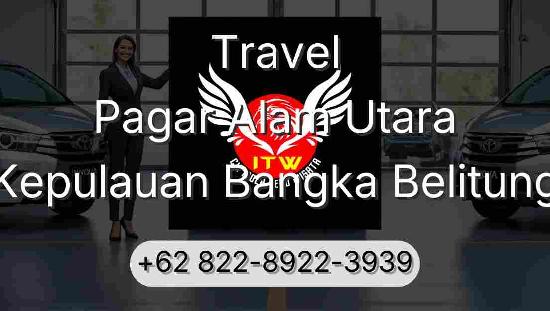 Travel Pagar Alam Utara Kepulauan Bangka Belitung