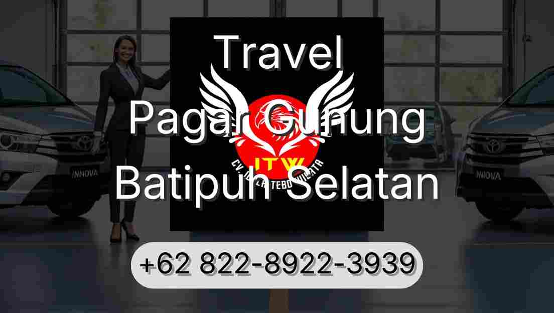 Travel Pagar Gunung Batipuh Selatan