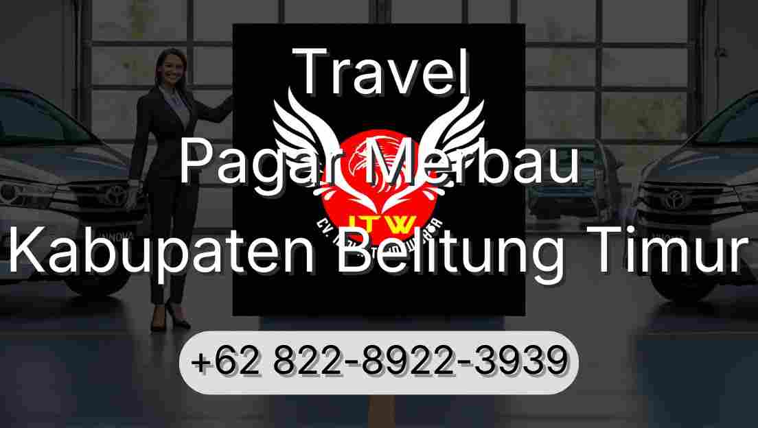 Travel Pagar Merbau Kabupaten Belitung Timur