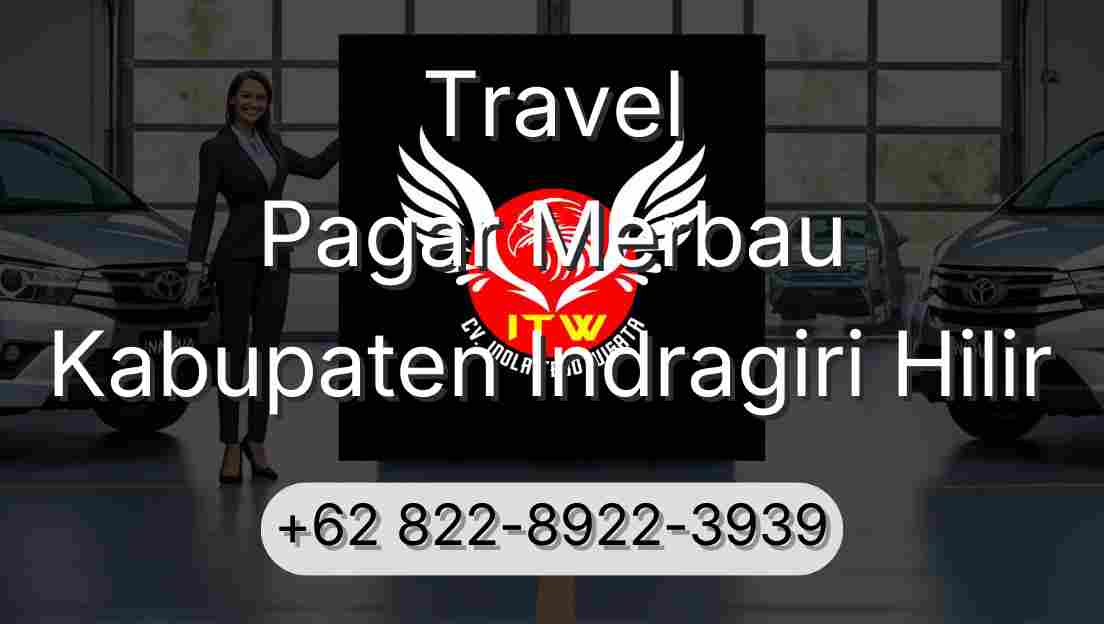 Travel Pagar Merbau Kabupaten Indragiri Hilir