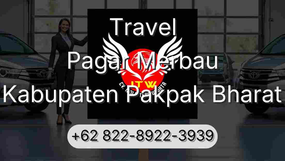 Travel Pagar Merbau Kabupaten Pakpak Bharat