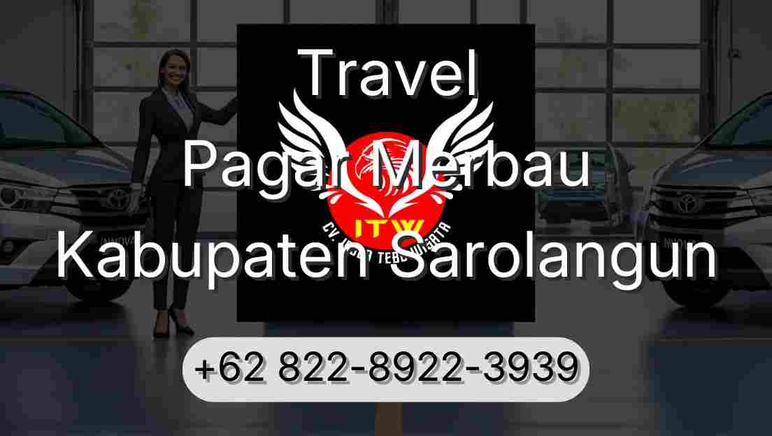 Travel Pagar Merbau Kabupaten Sarolangun