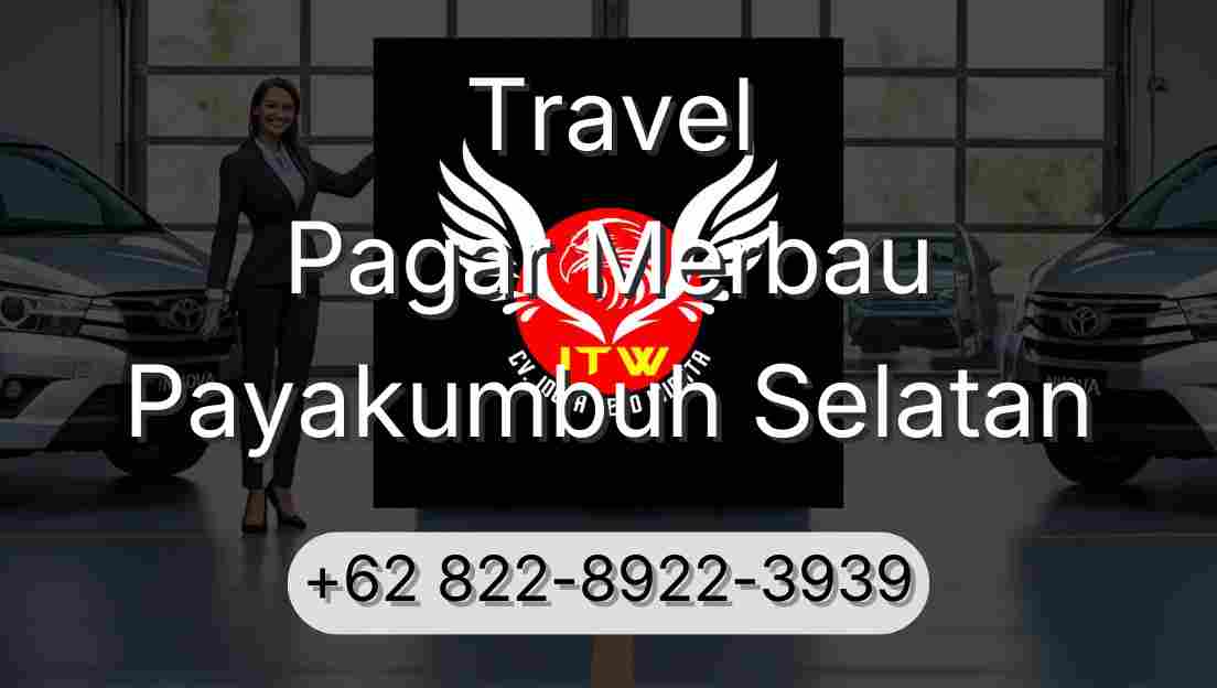 Travel Pagar Merbau Payakumbuh Selatan