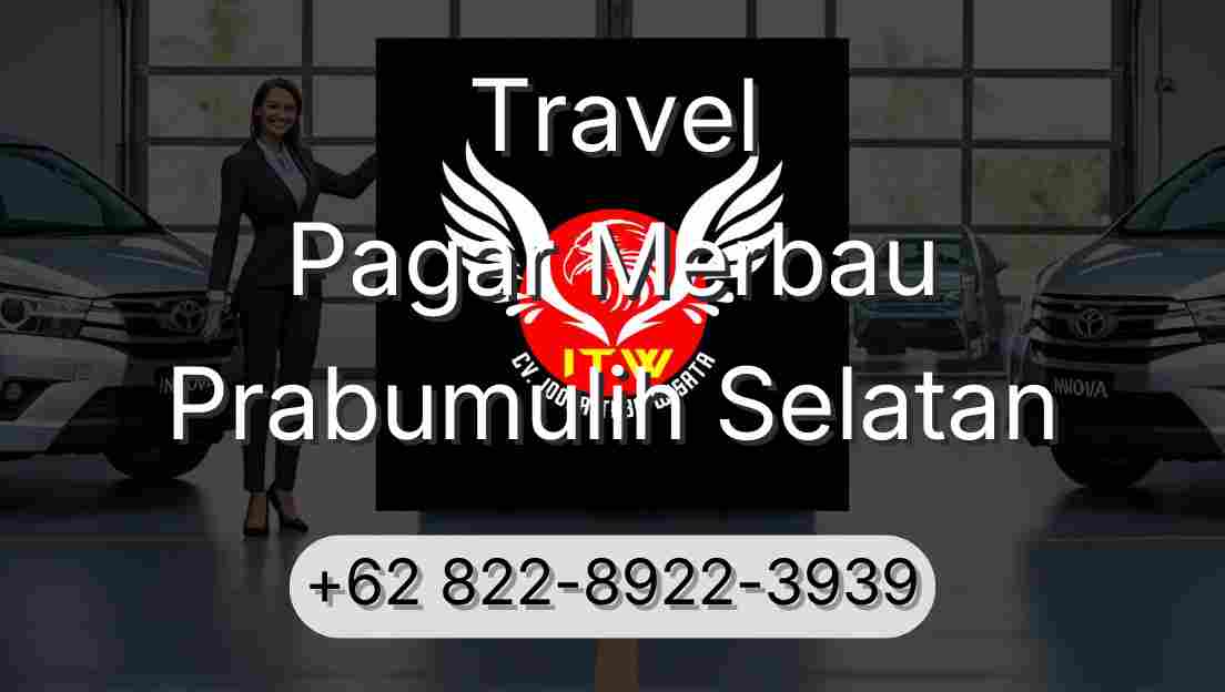 Travel Pagar Merbau Prabumulih Selatan