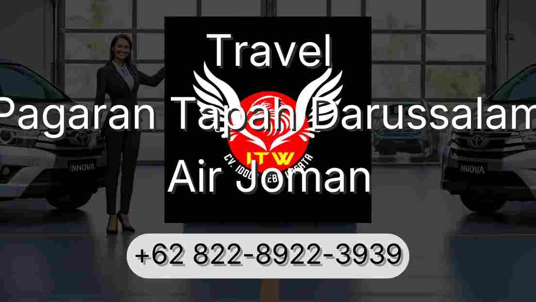 Travel Pagaran Tapah Darussalam Air Joman