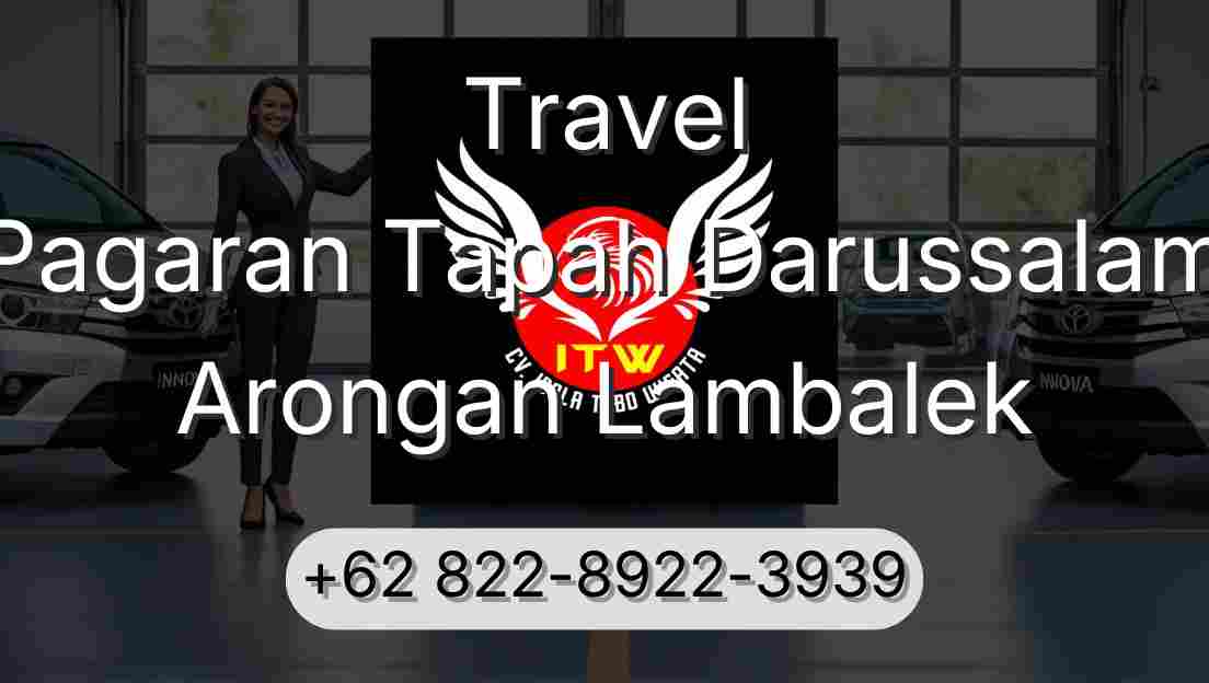 Travel Pagaran Tapah Darussalam Arongan Lambalek
