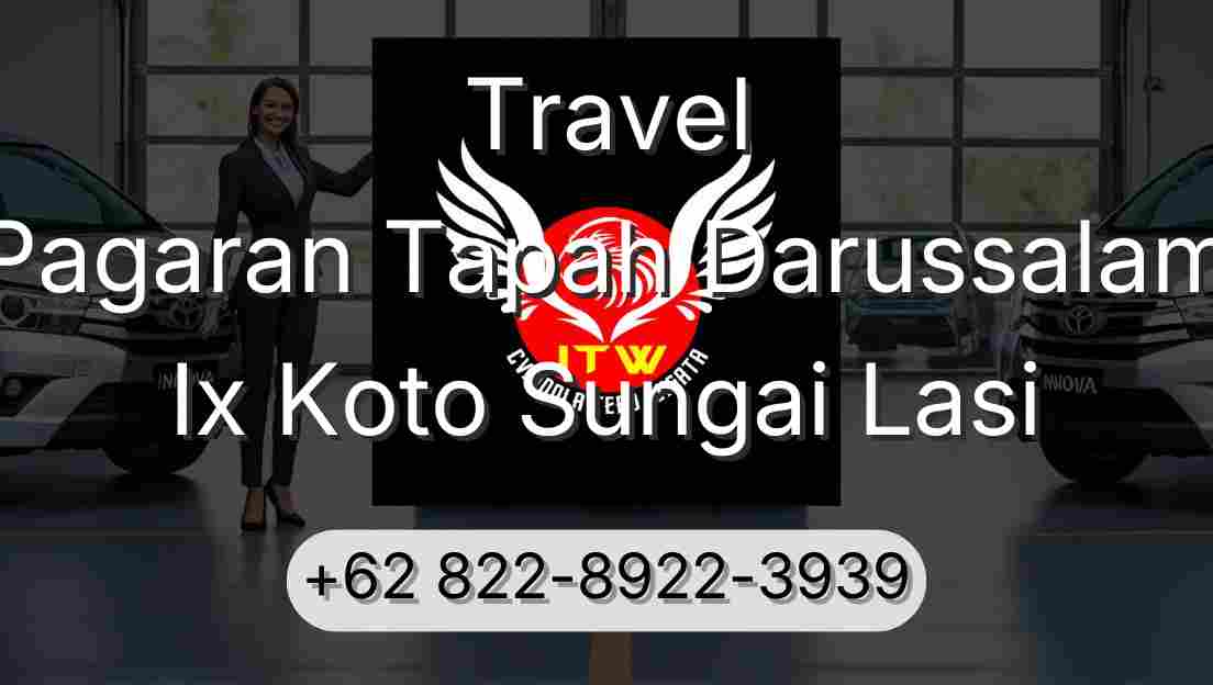Travel Pagaran Tapah Darussalam Ix Koto Sungai Lasi