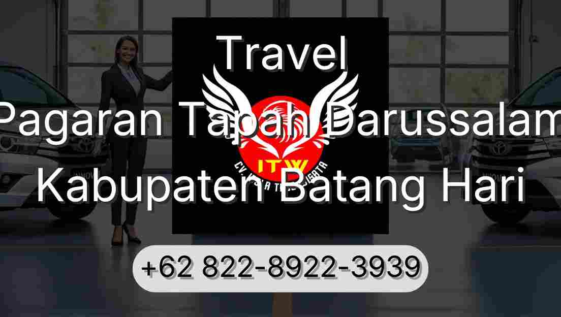 Travel Pagaran Tapah Darussalam Kabupaten Batang Hari