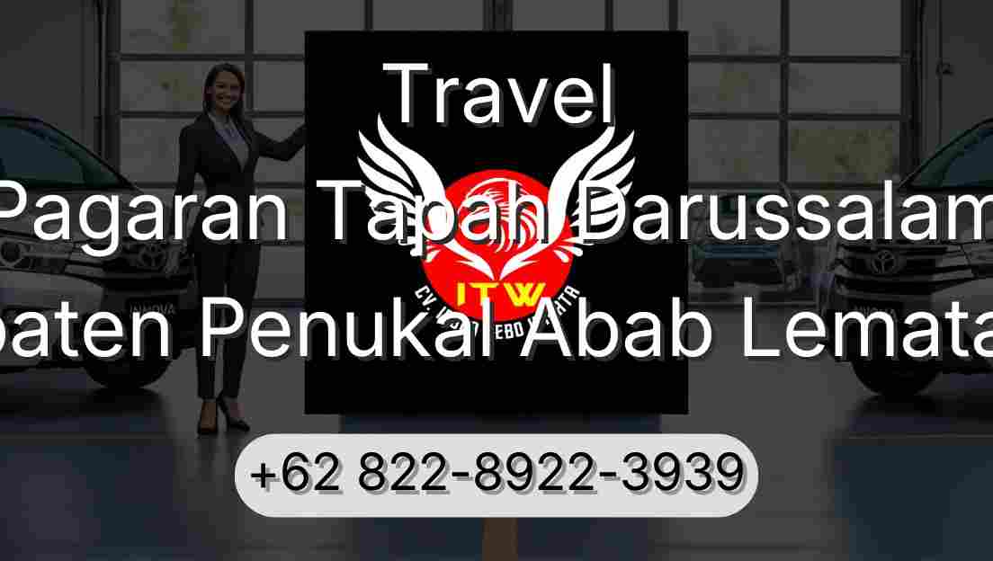Travel Pagaran Tapah Darussalam Kabupaten Penukal Abab Lematang Ilir