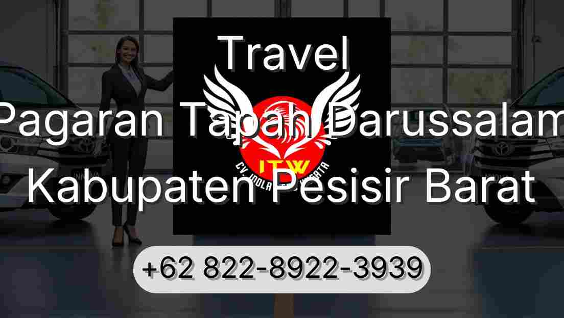 Travel Pagaran Tapah Darussalam Kabupaten Pesisir Barat