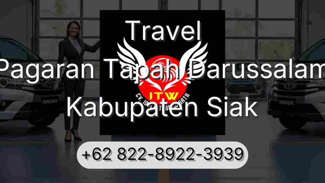 Travel Pagaran Tapah Darussalam Kabupaten Siak