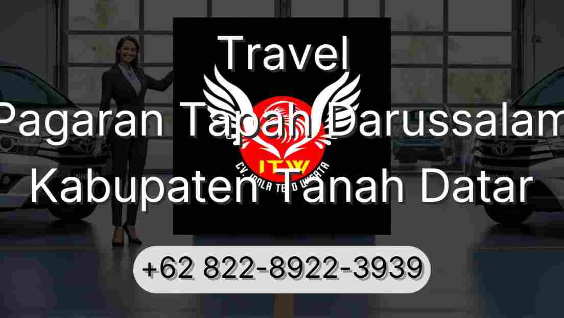 Travel Pagaran Tapah Darussalam Kabupaten Tanah Datar