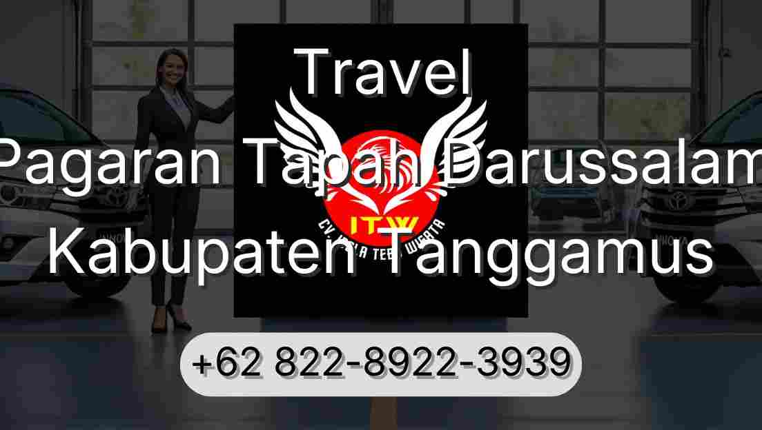 Travel Pagaran Tapah Darussalam Kabupaten Tanggamus