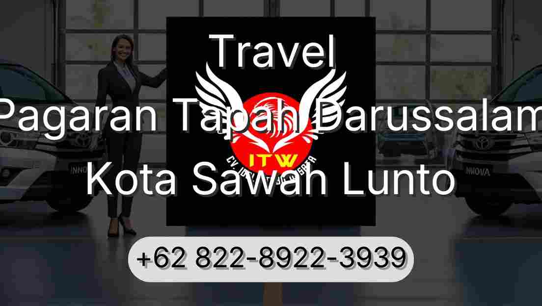 Travel Pagaran Tapah Darussalam Kota Sawah Lunto