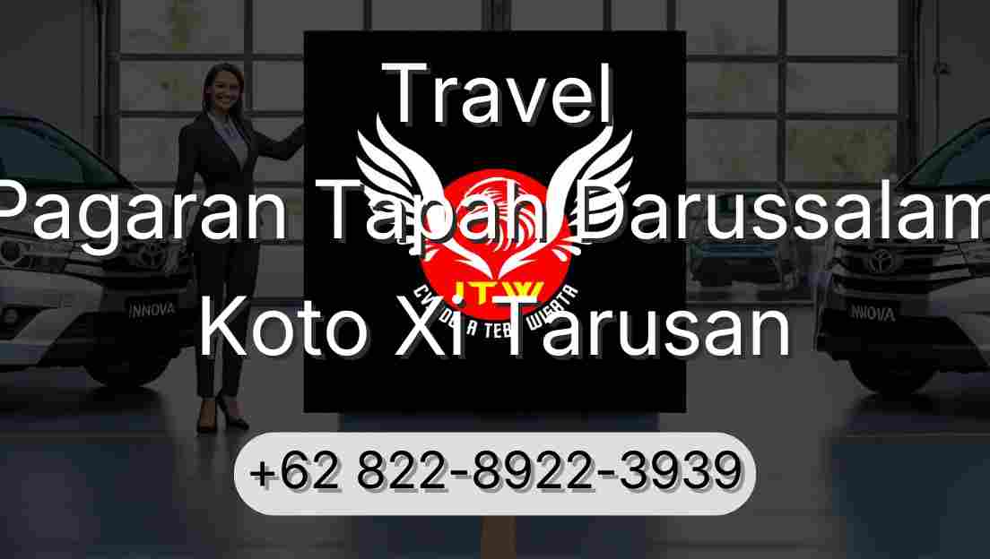 Travel Pagaran Tapah Darussalam Koto Xi Tarusan