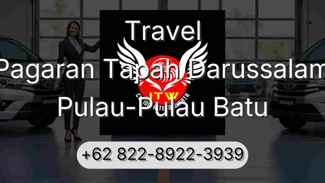 Travel Pagaran Tapah Darussalam Pulau-Pulau Batu
