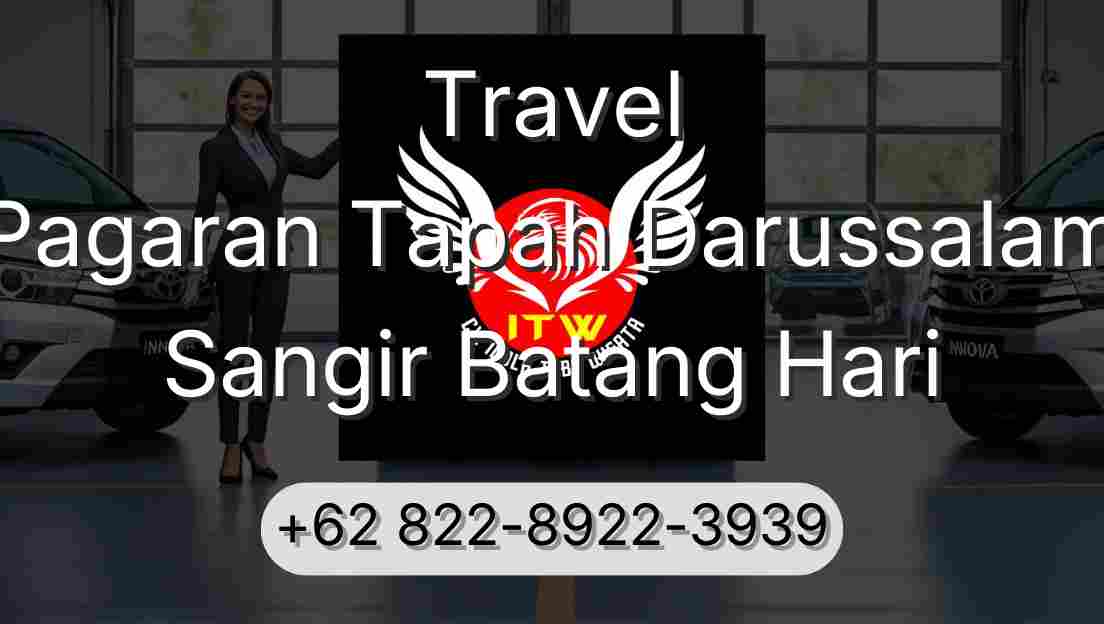 Travel Pagaran Tapah Darussalam Sangir Batang Hari