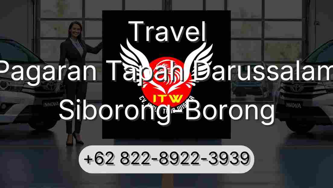Travel Pagaran Tapah Darussalam Siborong-Borong