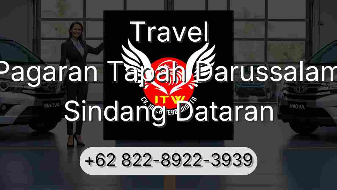 Travel Pagaran Tapah Darussalam Sindang Dataran