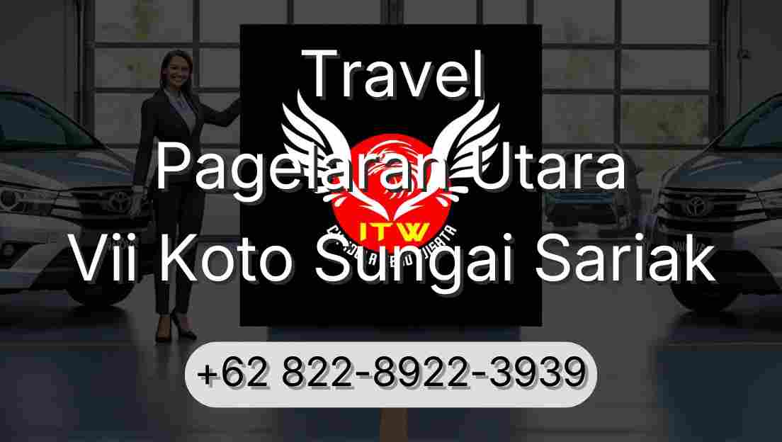 Travel Pagelaran Utara Vii Koto Sungai Sariak