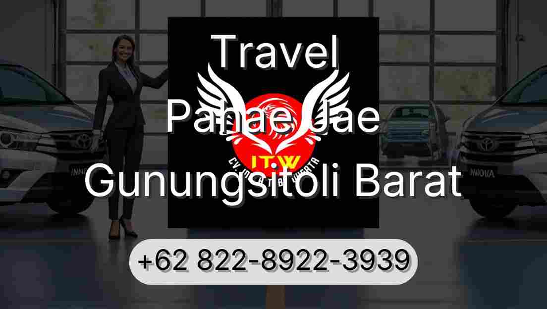 Travel Pahae Jae Gunungsitoli Barat
