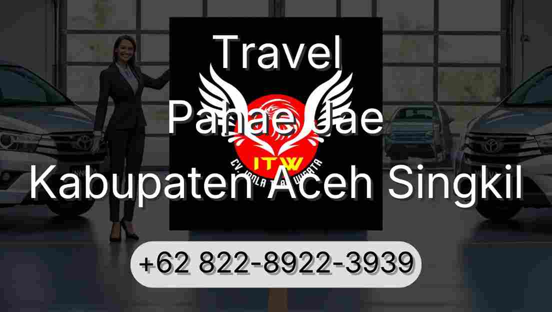 Travel Pahae Jae Kabupaten Aceh Singkil