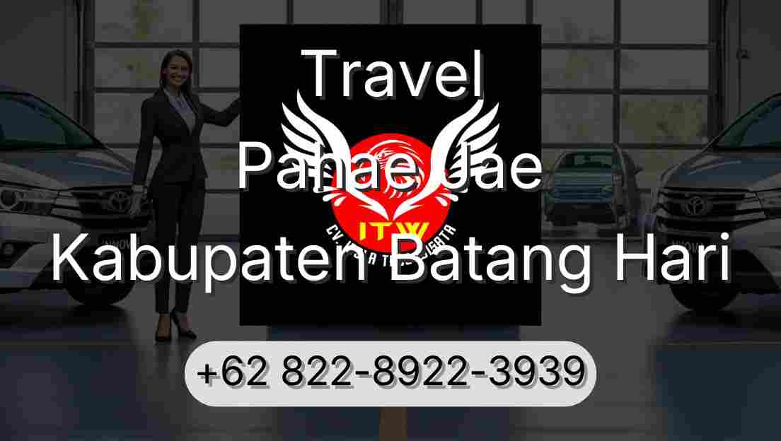 Travel Pahae Jae Kabupaten Batang Hari