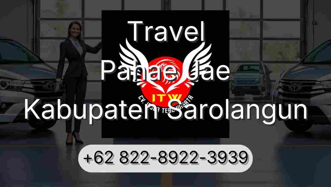 Travel Pahae Jae Kabupaten Sarolangun