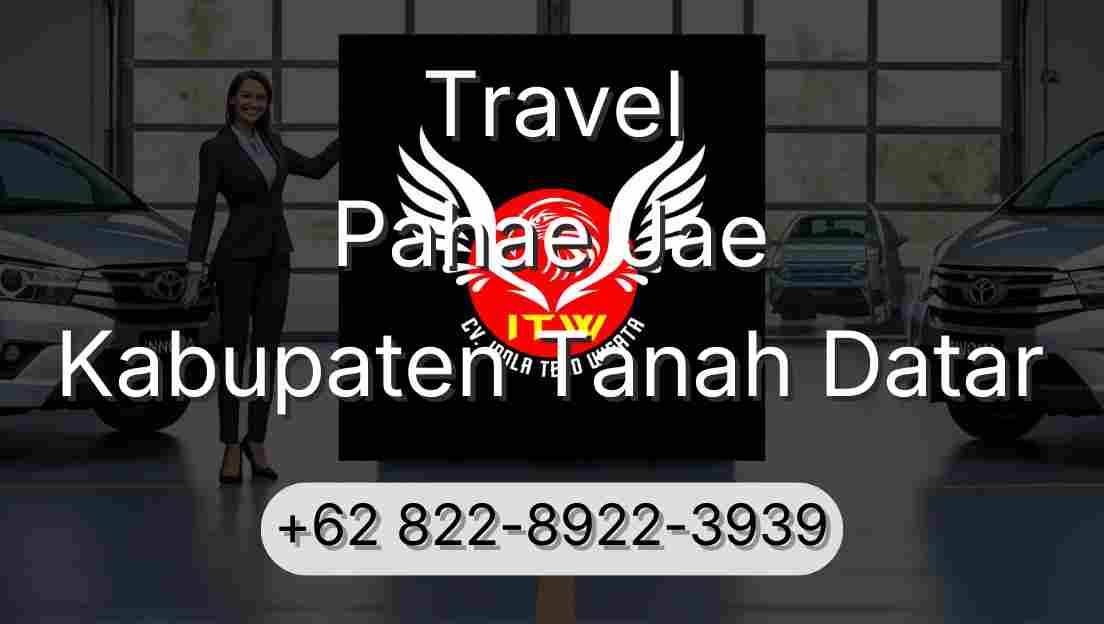 Travel Pahae Jae Kabupaten Tanah Datar