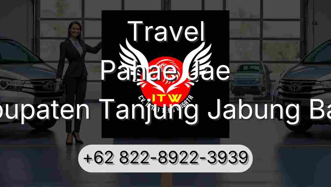 Travel Pahae Jae Kabupaten Tanjung Jabung Barat