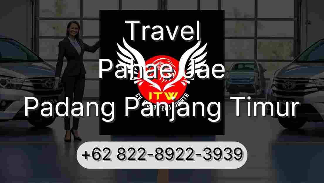 Travel Pahae Jae Padang Panjang Timur