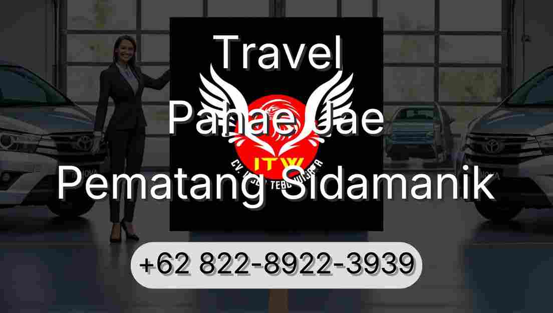 Travel Pahae Jae Pematang Sidamanik