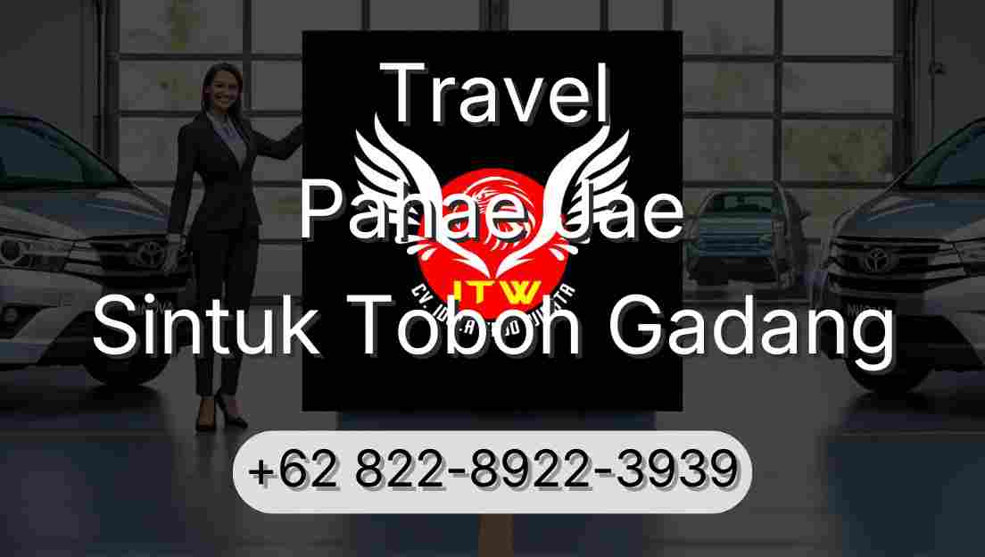 Travel Pahae Jae Sintuk Toboh Gadang