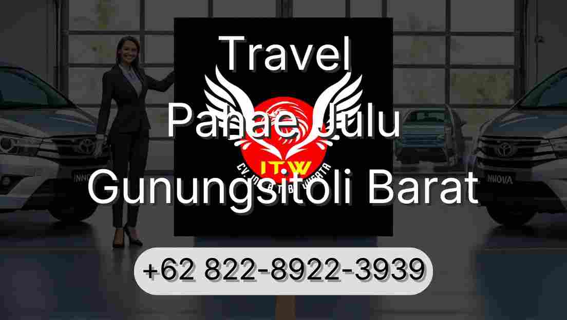 Travel Pahae Julu Gunungsitoli Barat