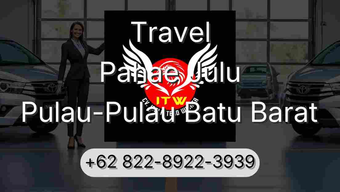 Travel Pahae Julu Pulau-Pulau Batu Barat