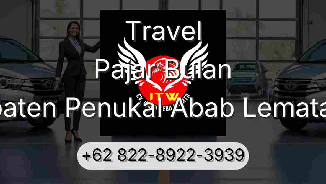 Travel Pajar Bulan Kabupaten Penukal Abab Lematang Ilir