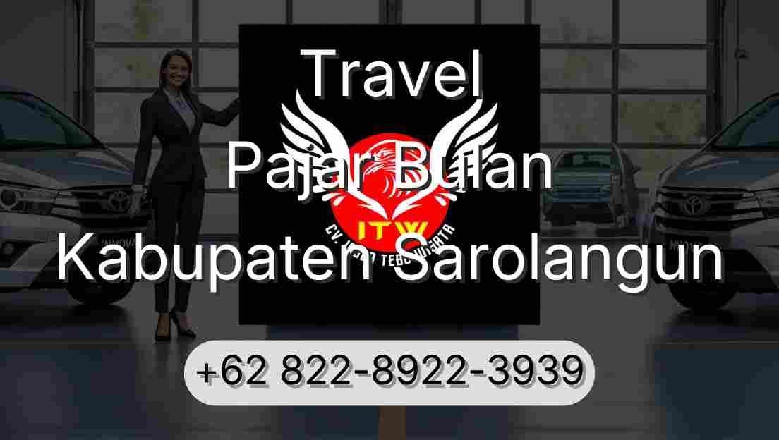 Travel Pajar Bulan Kabupaten Sarolangun