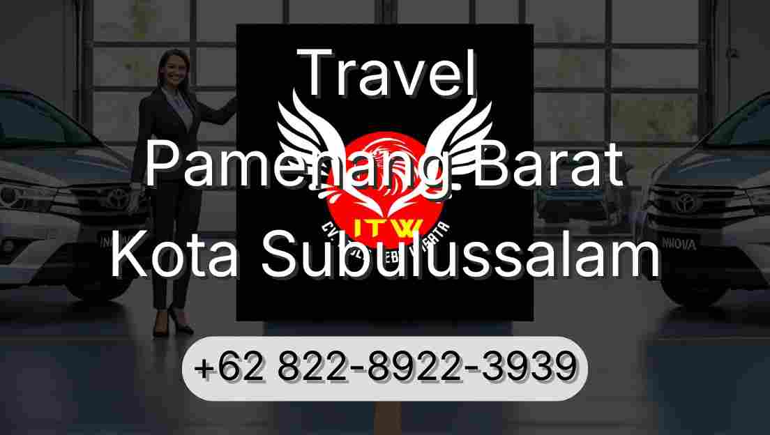 Travel Pamenang Barat Kota Subulussalam