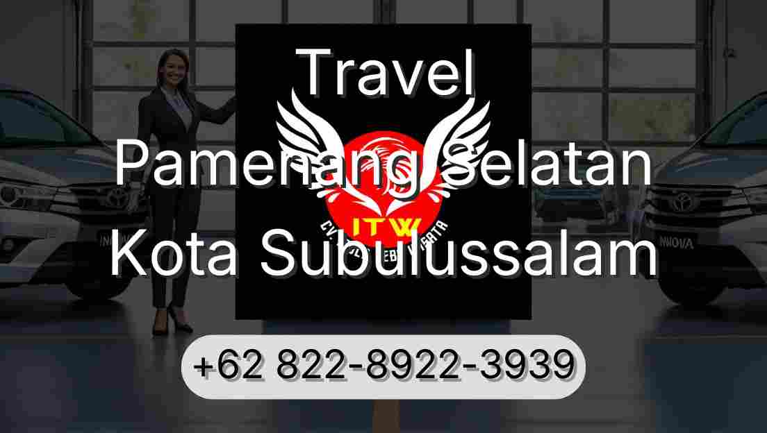 Travel Pamenang Selatan Kota Subulussalam