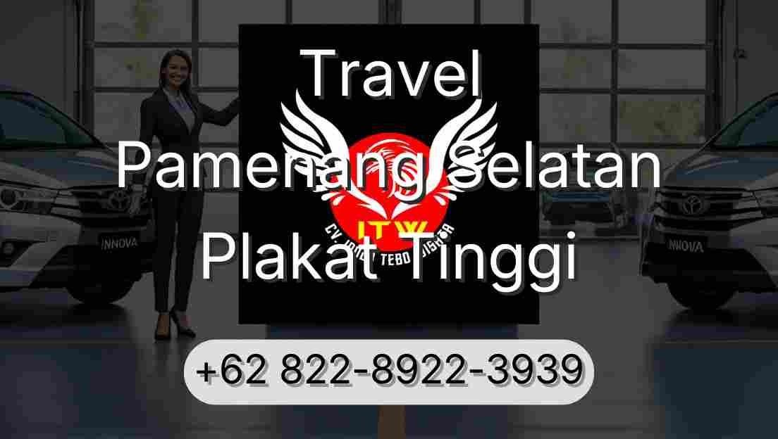 Travel Pamenang Selatan Plakat Tinggi