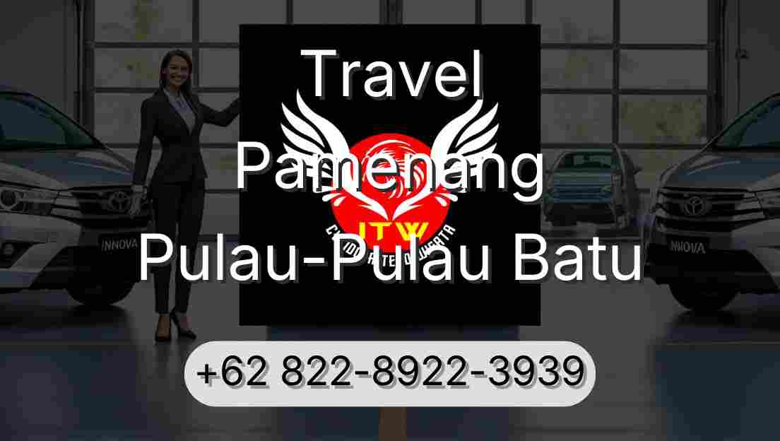 Travel Pamenang Pulau-Pulau Batu