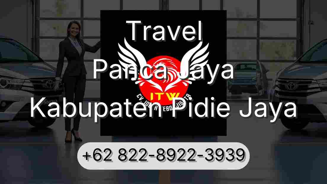 Travel Panca Jaya Kabupaten Pidie Jaya