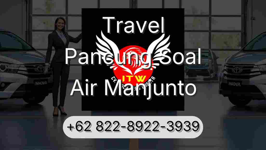 Travel Pancung Soal Air Manjunto