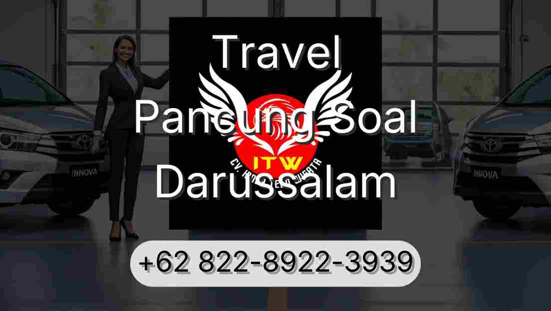 Travel Pancung Soal Darussalam