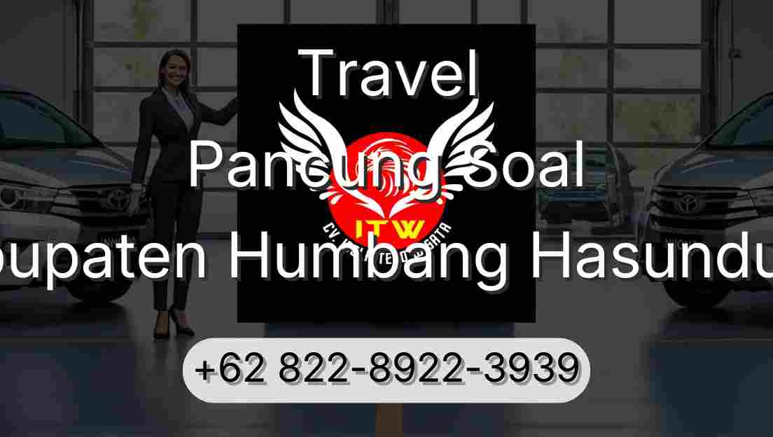 Travel Pancung Soal Kabupaten Humbang Hasundutan